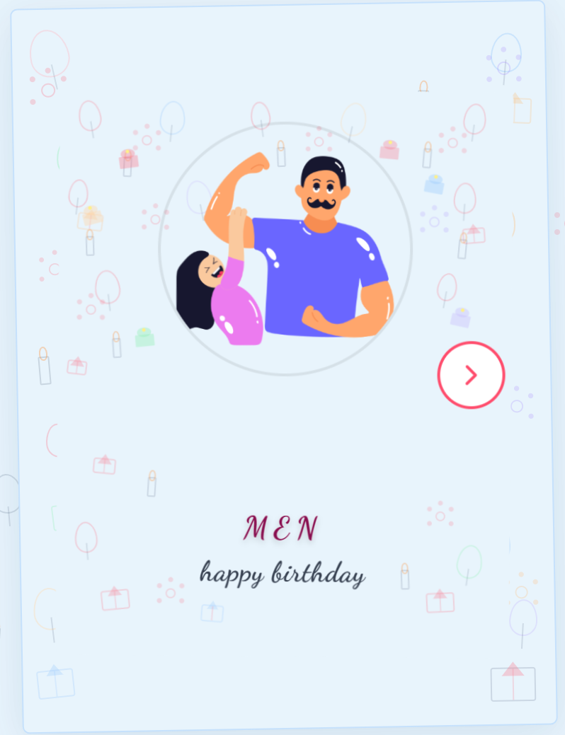 Birthday card for Men